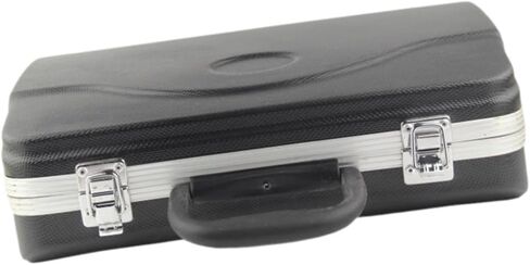 B Flat Clarinet Case Hard Shell Protection Box Lightweight Gig Bag with Foam Lining 11.81x8.66 Inch in Kuwait