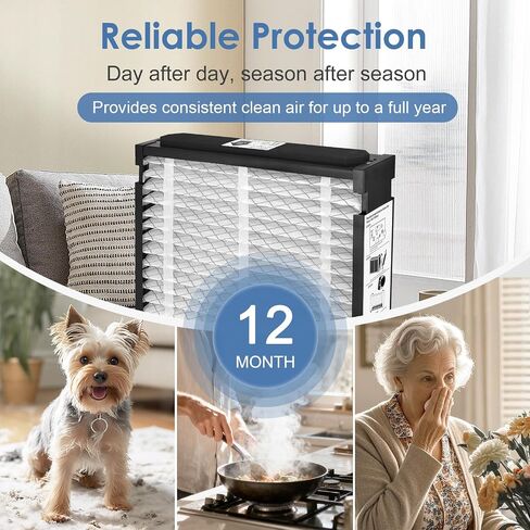 2-Pack 110 Replacement Filter Compatible with Aprilaire Whole House Air Purifier Models 1110, 16x20x4 MERV 11 Furnace Filter in Kuwait