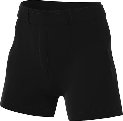 شورت جولف Nike Dri-FIT Victory للسيدات مقاس 5 بوصات (أسود/أبيض، DX6087-010) مقاس X-Large in Kuwait