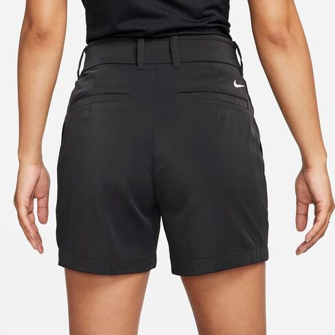 شورت جولف Nike Dri-FIT Victory للسيدات مقاس 5 بوصات (أسود/أبيض، DX6087-010) مقاس X-Large in Kuwait