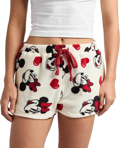 Minnie Mouse Classic All-Over Print Women's Plush Shorts in Kuwait