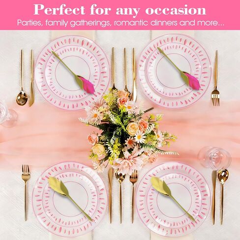 10Pcs Rose Stem Napkin Holders Turning, Plastic Flower Stem Napkin Holder Twist, for Wedding, Luncheons, Picnics, Banquet, Birthday, Dining - Green in Kuwait