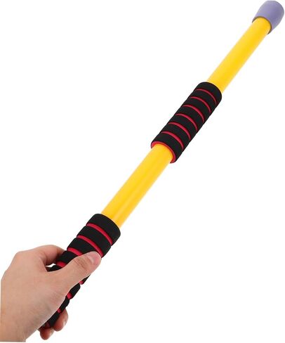 VANZACK 2 Pack Scooter Board Paddles Short Paddle for Kids | Balance and Coordination Sensory Training Floor Scooter Stick Plastic Eva Grip Handles for Indoor Outdoor Exercise in Kuwait
