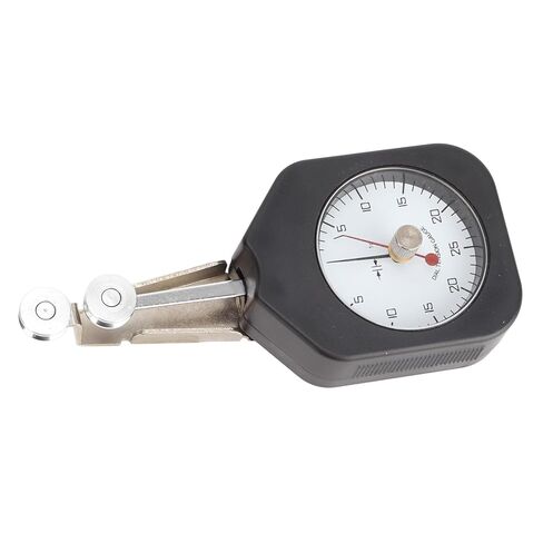 Hyuduo Textile Tensiometer, Pointer Dial Tension Meter Tester 2 to 25gw, with Accuracy Bearing Wheel System, for Measuring Thread Tension and Fine Metal Wires in Kuwait