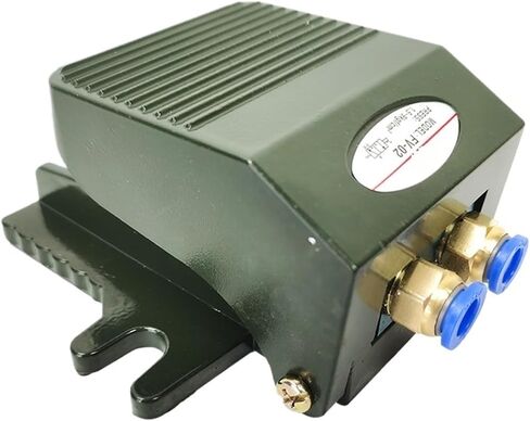 FV-02 Air Pneumatic Pedal Valve Tool Foot Switch Alloy 1/4BSP Threaded 2 Way Position(with 10mm Fittings) in Kuwait
