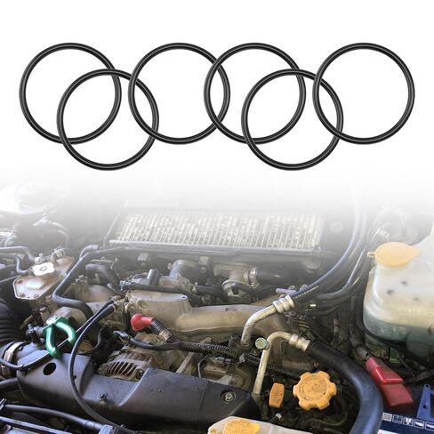 6 قطعة لسوبارو أنابيب نقل المياه O-حلقة مجموعة 806933080 ل امبريزا WRX STi فورستر المناطق النائية ليجاسي in Kuwait