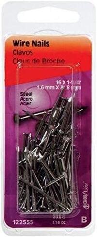 مسمار سلكي من هيلمان 122555، 1-1/4 بوصة، فولاذ، ساطع 6 in Kuwait
