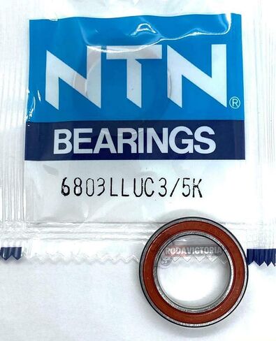 6803 LLU 5K الكرات الأخدود العميق المطاط مختومة 17x26x5mm 6803 2RS ​​6803RS 61803 in Kuwait