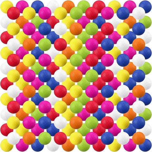 Junkin 300 Pack Foam Golf Balls, 42mm PU Practice Golf Ball Training Ball for Indoor & Outdoor Use Real Feel Limited Flight Practice Balls for Swing Chipping, Putting, Backyard, Cage in Kuwait