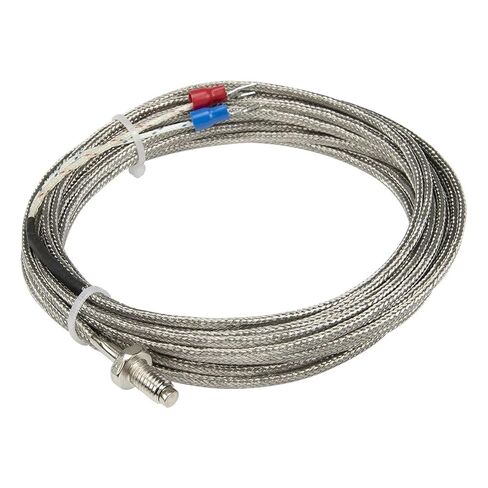 K E Type M6 M8 Bolt Head 5m Metal Screening Cable Screw Thermocouple Temperature Sensor 1Pcs in Kuwait