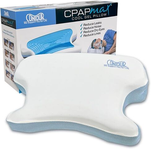 مجموعة غطاء وسادة Contour CPAPmax Cooling Gel & Blue Navy in Kuwait