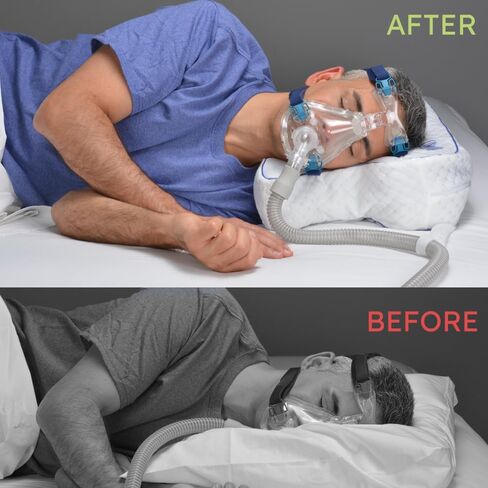 مجموعة غطاء وسادة Contour CPAPmax Cooling Gel & Blue Navy in Kuwait