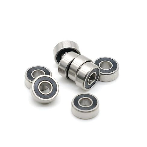 2 قطعة SR166 2RS CB ABEC7 4.763X9.525X3.175mm الفولاذ المقاوم للصدأ الهجين محمل كروي سيراميك لبكرات الصيد in Kuwait