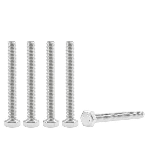 5 قطعة M8-1.25x70 مللي متر عرافة رئيس البراغي 304 الفولاذ المقاوم للصدأ A2-70 مترابطة بالكامل متري مسدس رئيس آلة مسامير اليد اليمنى مشرق النهاية in Kuwait