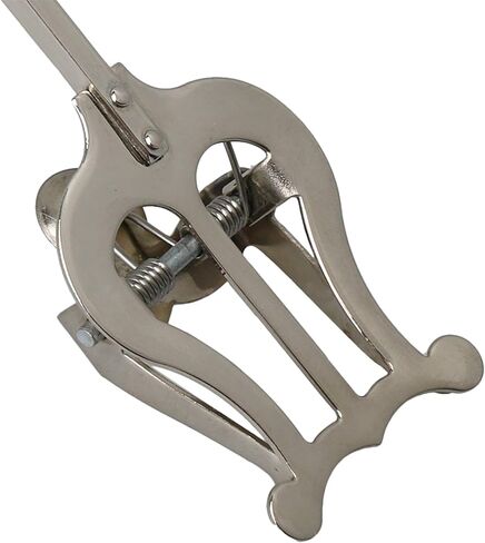 Saxophone Lyre Music Holder, 4x4mm Square Mount with 110mm Rod - Silver Metal Clip for Alto/Tenor Saxophone (Includes Felt Bag & Cleaning Cloth) in Kuwait