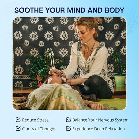 شوكة ضبط Solfeggio للشفاء، Om 136.1 شوكة ضبط مرجحة مع منشط شوكة ضبط | صنع في الولايات المتحدة الأمريكية | سبائك الألومنيوم المصنعة بدقة in Kuwait
