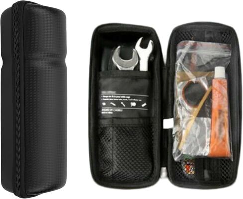 HERCHR Bikes Tool Bag, EVA Bottle Shaped Portable Cycling Repair Tool Kit Storage Holder Case Water Proof Bikes Pouch for All Kinds of Biles with Kettle Rack in Kuwait