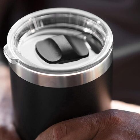 قطعة بديلة منزلق مغناطيسي لـ Yeti، قطعتان من أجزاء كتلة الدفع المنزلقة لـ Yeti Rambler 10 أونصة، 14 أونصة، 16 أونصة، 20 أونصة، 26 أونصة، أغطية مغناطيسية 30 أونصة، أسود in Kuwait