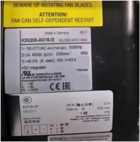 محول التردد 6SL3362-0AF01-0AA2 K3G200-AG16-I3 K3G200-AG16-16(K3G200-AG16-I3) in Kuwait