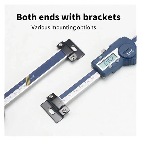 Digital Readout Kit Digital Scale Horizontal Linear L+C+D Display Inch Metric Caliper Scale 500 mm in Kuwait