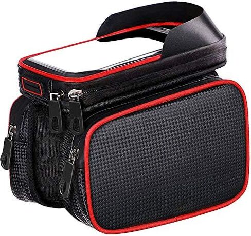مصباح خلفي رادار Varia RearVue 820 من Garmin مع ميزات متقدمة 010-03180-00 + إطار دراجة Deco Essentials حامل للهاتف الخلوي مع تخزين شاشة تعمل باللمس + خطة حماية متميزة لمدة 26 شهرًا in Kuwait