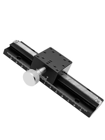 X-axis Displacement Platform LWX25 40 60-L50 100 150 200 300 Dovetail Groove Rack Sliding Table 1Pcs(LWX40-L200-2双滑块) in Kuwait