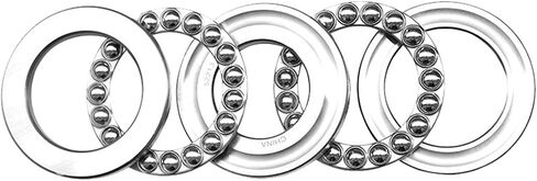 Bidirectional Thrust Ball Plane bearing38202 38204 38205 38206 38207 38208 38209 1Pcs(38202 10x32x22) in Kuwait