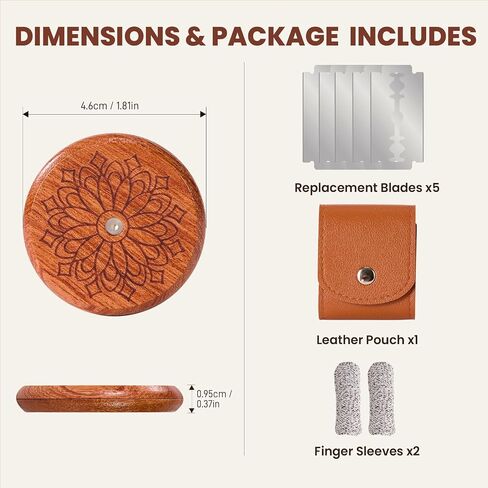 Bread Lame Dough Scoring Tool, Professional Sourdough Scoring Tool with 5 Blades, Storage Pouch & Finger Sleeves in Kuwait