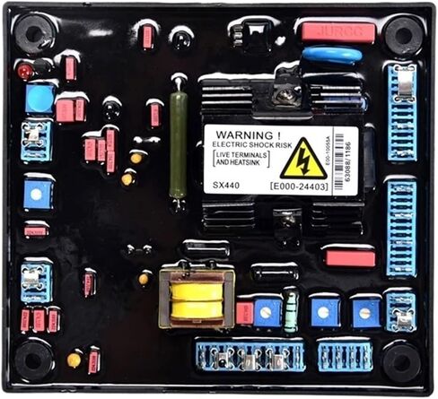 1 قطعة SX440 AVR مولد منظم وحدة التحكم في الجهد التلقائي 200KW مولد بدون فرش مرحلة واحدة ثلاث مراحل in Kuwait