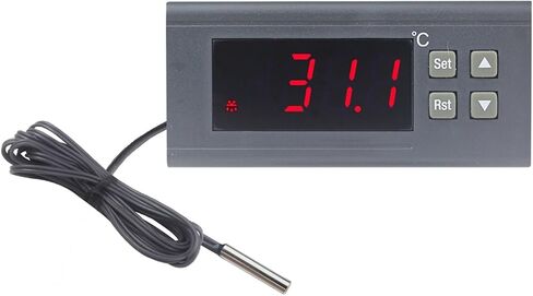 Thermostat Temperature Controller RC-113M 220V 2A with Sensor for Incubater Heating Enquipment in Kuwait
