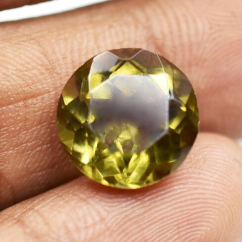 7.65 Ct Ring Size 7 Color Alexandrite Natural Certified Round Cut Loose Gemstone in Kuwait