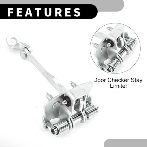 Door Check Hinge Strap Stopper Arm Fit for Renault Kangoo 1997-2010 Car Door Check Strap Stopper Limiter 7700303548 Rear Back Door Check Strap in Kuwait