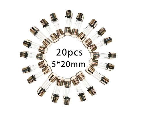 250MA, T0.25A, 250MA Fuse, T250MA Fuse, T250MA250V, 250MA250V Fuse, T250MA250V Fuse, 250MA250V Glass Fuse, 0.25A Fuse, 0.25A Fuses, Glass Fuse 250MA250VP, 250MA 250V, Slow-Blow 5 * 20mm(20 PCS) in Kuwait