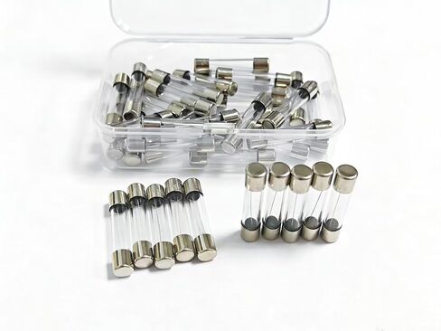 6A Fast Blow Fuse,F6A Glass Fuses,F6A 250V,5 x 20MM,0.2" x 0.78" Fast Blow Fuse,(40pcs) in Kuwait