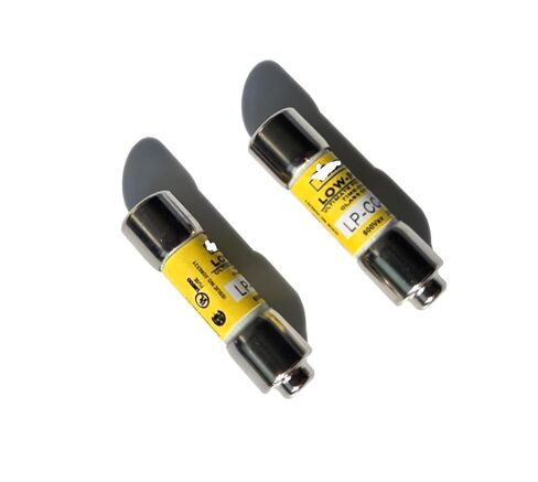 ثنائي العنصر تأخير الوقت فيوز LP-CC-20 LP-CC 20A 600Vac فئة Cc الحالي الحد من رفض خرطوشة الصمامات 2 حزمة in Kuwait