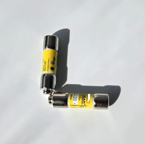 ثنائي العنصر تأخير الوقت فيوز LP-CC-20 LP-CC 20A 600Vac فئة Cc الحالي الحد من رفض خرطوشة الصمامات 2 حزمة in Kuwait