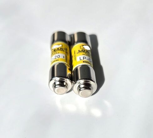 ثنائي العنصر تأخير الوقت فيوز LP-CC-20 LP-CC 20A 600Vac فئة Cc الحالي الحد من رفض خرطوشة الصمامات 2 حزمة in Kuwait