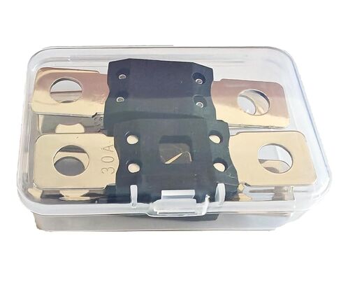 60A ANM، 60A 32V، 60AMG Fuse، 60Amp، 60ANM، مسمار صمامات عالي التيار متوافق مع السيارات والشاحنات ومركبات البناء والحافلات والقوافل (4 قطع) in Kuwait