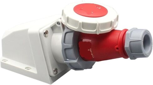 مقبس IP67 ذكر أنثى لرسو السفن 3-core 4-core 5-Hole 16a 32A موصل طيران مقاوم للماء قابس صناعي (5Core32AConnectorSet) in Kuwait
