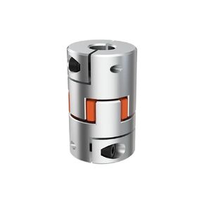 CF-03/BW Flexible Plum Clamp Coupler D45L66 Shaft Size 10/12/14/16/18/20/22/24/25mm D45L66 1Pcs(14mmx14mm) in Saudi Arabia