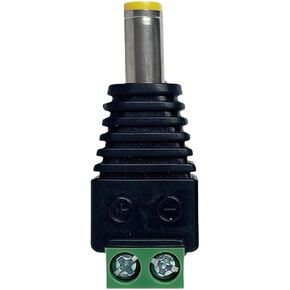 40/10/4 Pcs 2.1mm x 5.5mm DC Power Male-Female Connector for CCTV Camera & LED Strip Connections(10 PCS) in Saudi Arabia