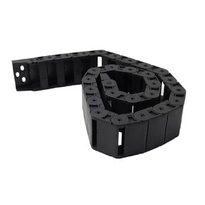 SIKUAI 1 قطعة 18X50mm البلاستيك متر سلسلة السحب قابل للتعديل سلك كابل الناقل النايلون الأسود in Kuwait