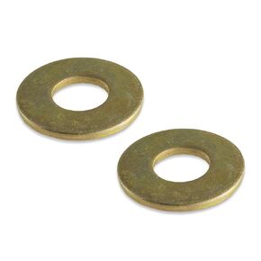 M8 Flat Washer High Strength HV200 DIN 125A Yellow Zinc Cr+6 (Pack of 20) in Saudi Arabia