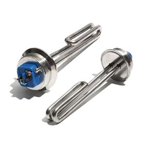 1pcs 120V 1.5KW 64MM Tri clamp Electric Water Heating Element with Low Power Density 8MM Bend Tube 304 Stainless Steel Cap in Kuwait