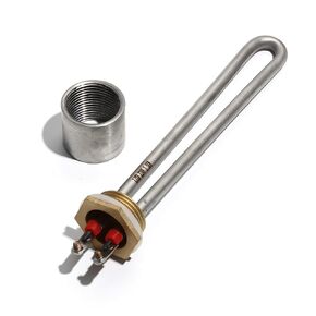 1pcs 1.0" Electric Heating Element for DN25/32mm Heater, 110V/220V Heaters, 700W/1000W/1500W(White,220V_1KW150L DN25 201SS) in Kuwait