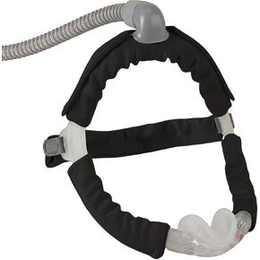 4 قطع من أغطية حزام CPAP الساتان، وسائد مريحة لحزام CPAP، وأغطية قناع CPAP، وأغطية حزام رأس CPAP لقناع F30i/N30i، وسادات أغطية رأس حريرية CPAP لتقليل العلامات الحمراء، رمادي فاتح in Kuwait