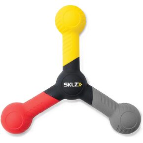 مدرب الالتقاط التفاعلي SKLZ لتحسين التنسيق بين اليد والعين والسرعة، رمادي/أصفر/أحمر in Kuwait