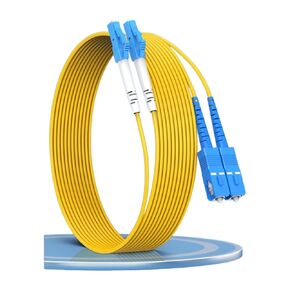 LC إلى UPC OS2 وصلة توصيل الألياف أحادية الوضع G652D 9/125m 10G 100G QSFP28(LC-LC 2.0; 10) in Kuwait
