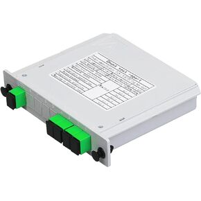 المكونات الإضافية PLC Fiber Splitter 1x2 / 1x4 / 1x8 / 1x16 SCUPC / SC Cartridge FTTH (SC UPC 1x8) in Kuwait