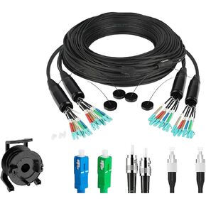 multimode 2/4/6/8/12 core LC/SC/FC/ST Fiber Jumper(SC-SC 4 core; 30M) in Kuwait